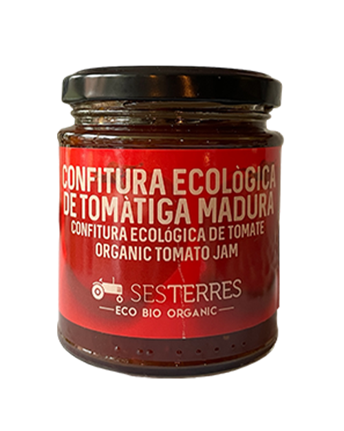 Ses Terres, Confitura ecologica de tomatiga madura, Bio-Konfitüre aus reifen Tomaten