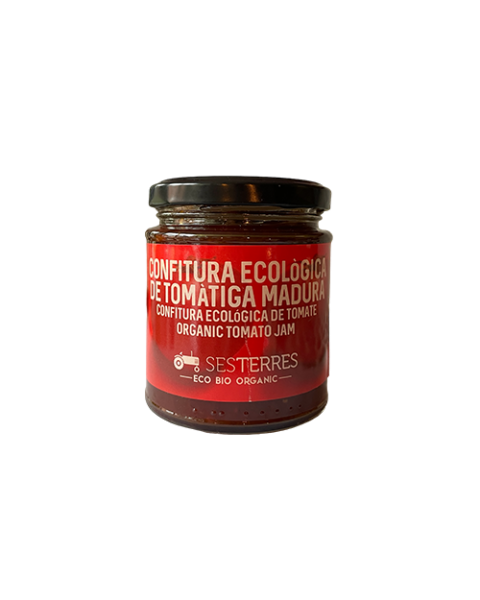 Ses Terres, Confitura ecologica de tomatiga madura, Bio-Konfitüre aus reifen Tomaten