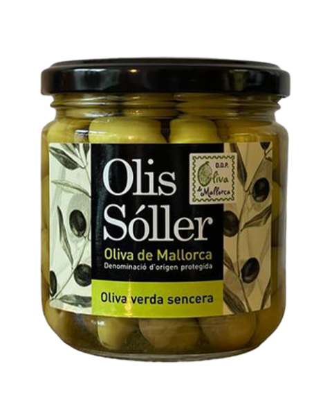 Olis Sóller, Oliva verda sencera, Oliven eingelegt