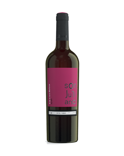 Son Juliana, Syrah, Vino Tinto, 2019