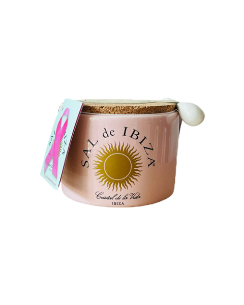 Sal de Ibiza La Vie en Rose, Keramiktöpfchen rosa