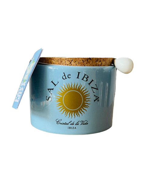 Sal de Ibiza Mar Blau, Keramiktöpfchen blau